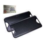 Plancha De Hierro Esmaltado Victoria Reversible 47x25cm