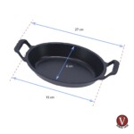 Cazuela De Hierro Fundido Esmaltado Victoria 21 Cm X 15 Cm - Imagen 3