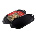 Plancha De Hierro Esmaltado Victoria Ovalada 34 X 17cm