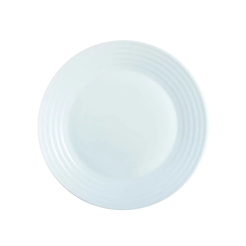 Plato De Postre Vidrio Blanco Luminarc Harena 19 Cm X6 Unid - Imagen 2