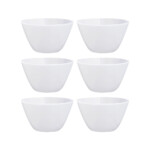 Bowl De Vidrio Blanco Luminarc Zelie 12 Cm X 7 Cm X6 Unid