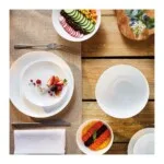 Plato De Postre Vidrio Blanco 18 Cm Luminarc Zelie X6 Unid - Imagen 3