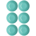 Plato Hondo Vidrio 20 Cm Luminarc X6 Unid Arty Templado