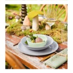 Plato Llano Vidrio 25 Cm Luminarc Granit Diwali X6 Unid - Imagen 3