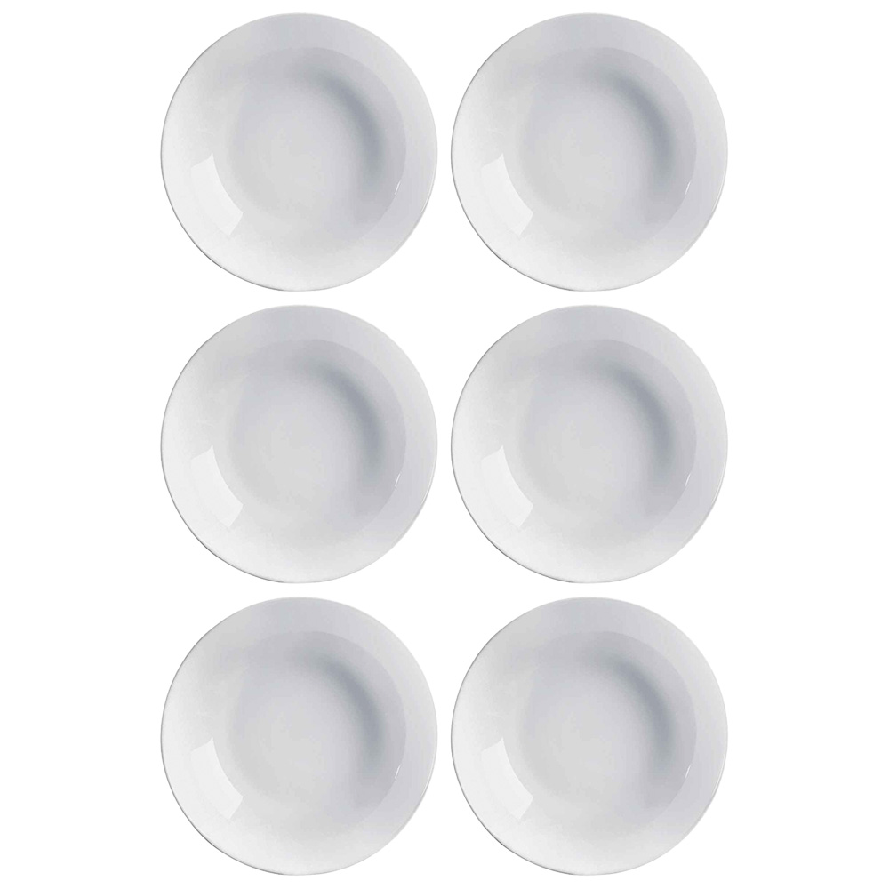 53624 - copia Plato Hondo Vidrio 20 Cm Luminarc Granit Diwali X6 Unid - Imagen 1