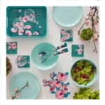 Plato Llano Vidrio 25 Cm Luminarc Diwali X6 Unid Turquesa - Imagen 4