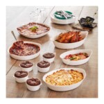 Fuente De Vidrio Asadera Luminarc Oval 28 Cm X 5 Cm Blanco - Imagen 3