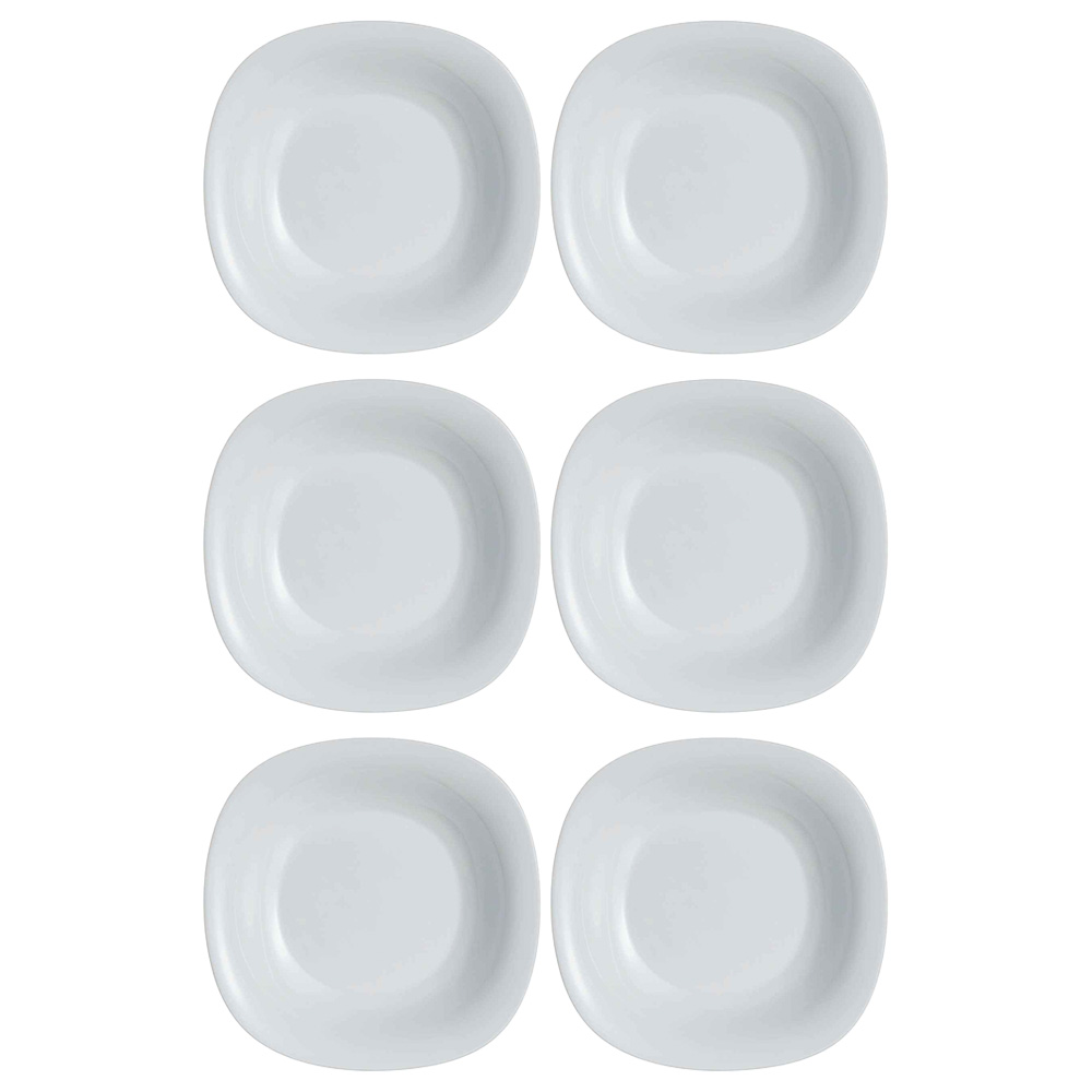 53702 - copia Plato Hondo Vidrio Luminarc 21 Cm Granite Carine X6 Unid - Imagen 1