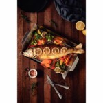 Asadera Tramontina Cosmos Pescado Acero Inox 48 X 32 Cm - Imagen 6