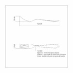 Tenedor De Mesa Tramontina Acero Inoxidable Laguna X12 Unid - Imagen 3