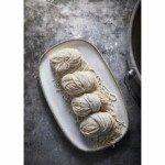 Plato Fuente Bandeja Ceramica Rectanguar Organic 20x12cm - Imagen 2