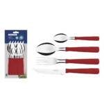 Juego De Cubiertos Kit Tramontina 24 Piezas New Kolor - Imagen 2