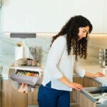 Set X6 Juego Especieros Colgante Rebatible Frascos Cocina - Imagen 4