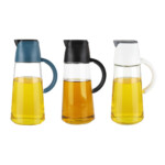 Aceitera Con Tapa Automatica 630 Ml Vidrio Plastico Selecta