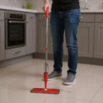 Mopa Con Spray C/ Botella Dispensador Lavar Pisos Limpiar - Imagen 4