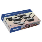 Juego De Ollas Tramontina Bateria Linz 7 Piezas Antiadherente - NEGRO - Imagen 2