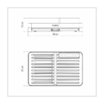 Escurridor De Vajilla Tramontina Plurale Acer Inox Cubierter Grafito - Imagen 3