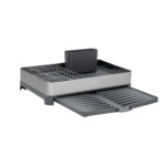 Escurridor De Vajilla Tramontina Plurale Acer Inox Cubierter Grafito