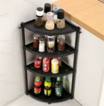 Estante Esquinero 4 Niveles Organizador Baño Cocina - Imagen 3