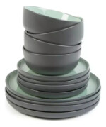 Juego Vajilla 16 Piezas Loza Cerámica Plato Taza Bowl - Imagen 2