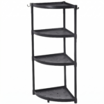 Estante Esquinero 4 Niveles Organizador Baño Cocina